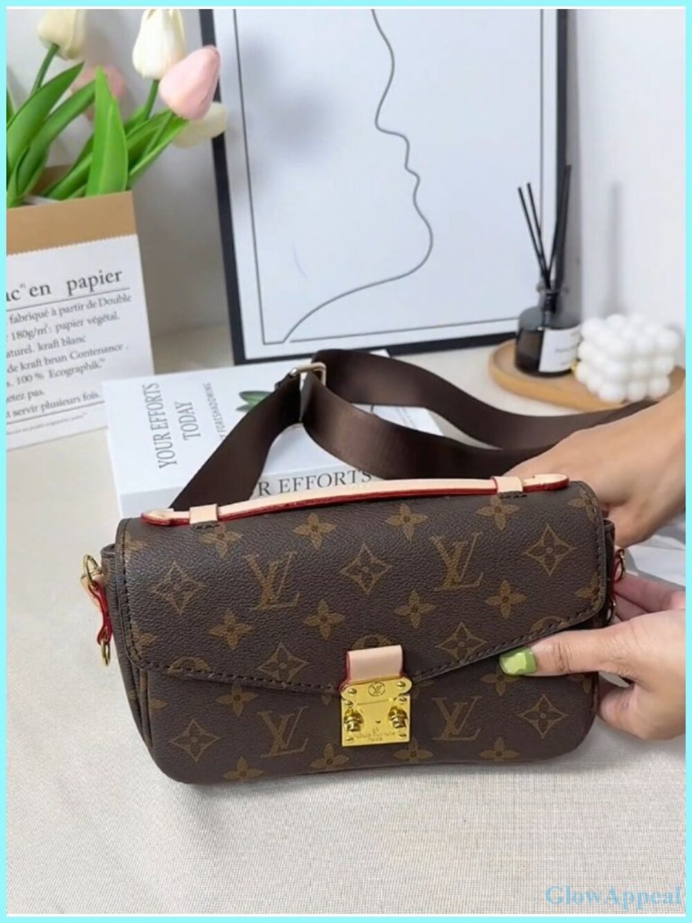Adjustable Canvas Crossbody Strap Replacement for Purse Shoulder Bag - Picture 6 of 6